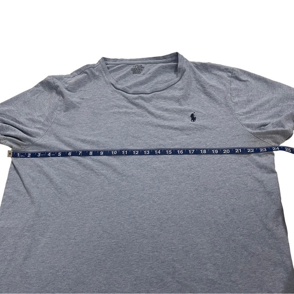 Polo Ralph Lauren Smoky Blue & Navy Pony Short Sleeve T-Shirt Sz XL 100% Cotton - Picture 10 of 12